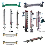 STC型自閉式液位指示器 磁性翻柱液位計 不銹鋼玻璃管指示器